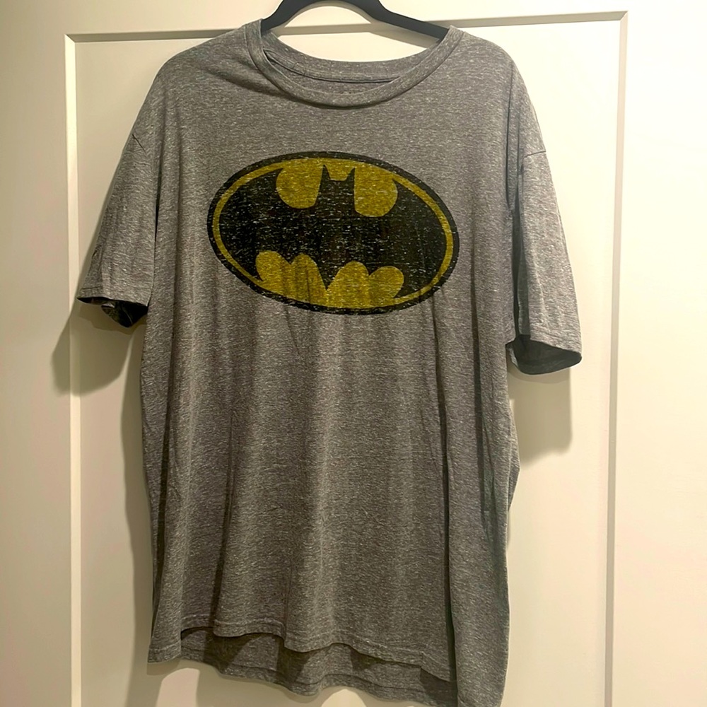 Batman t shirt mens XXL poly cotton rayon blend